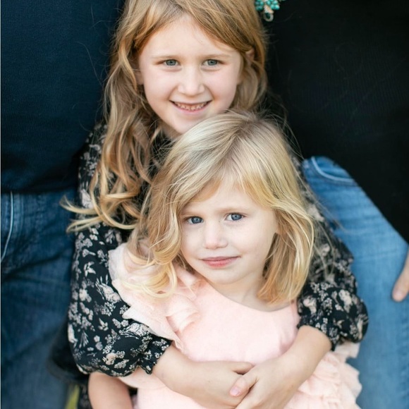 Elegant Peach Ruffle Dress - Picture 5 of 5